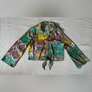 Rachel Zoe Multicolor Paisley Blouse